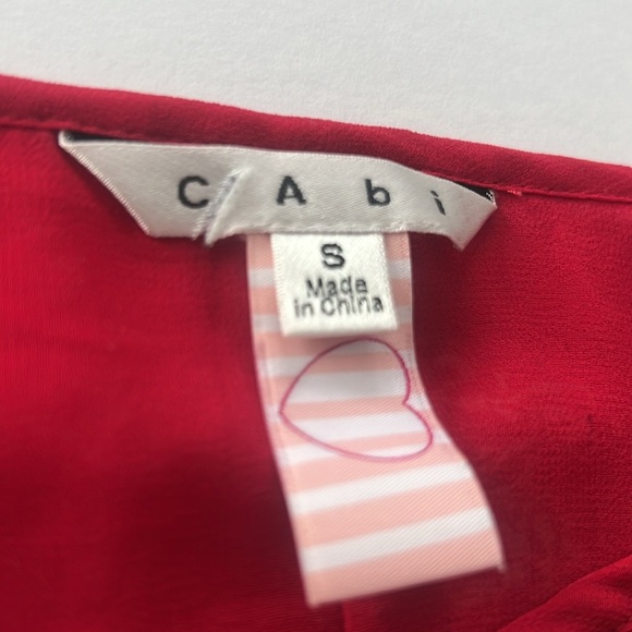 CAbi red cami top size small - Picture 5 of 8